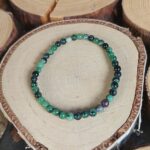 Seelenstein-Armband-Rubin-Zoisit