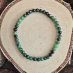 Seelenstein-Armband-Rubin-Zoisit-4-3 Seelenstein-Armband-Rubin-Zoisit-Perlen