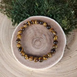 Seelenstein-Armband-Tigerauge-Perlen-Kinder