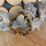 Seelenstein-Armband-Tigerauge-Perlen-Kinder