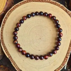 Seelenstein-Armband-Tigerauge-rot-Perlen