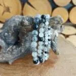 Seelenstein-Armband-Turmalinquarz-Perlen Seelenstein-Armband-Turmalinquarz-Perlen