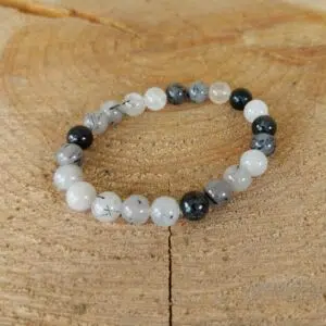 Seelenstein-Armband-Turmalinquarz-Perlen