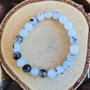 Seelenstein-Armband-Turmalinquarz-Perlen