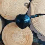 Seelenstein-Autoclip-Obsidian-Herz