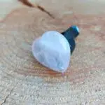 Seelenstein-Autoclip-Rosenquarz-Herz