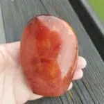 Seelenstein-Karneol-Freiform