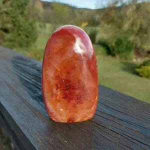 Seelenstein-Karneol-Freiform