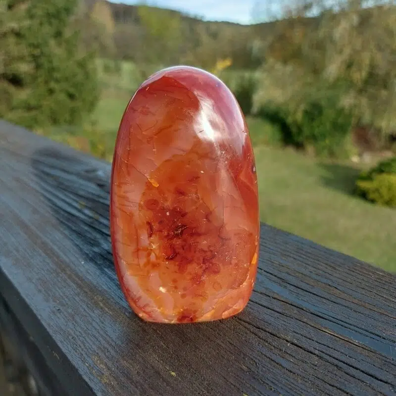 Seelenstein-Karneol-Freiform