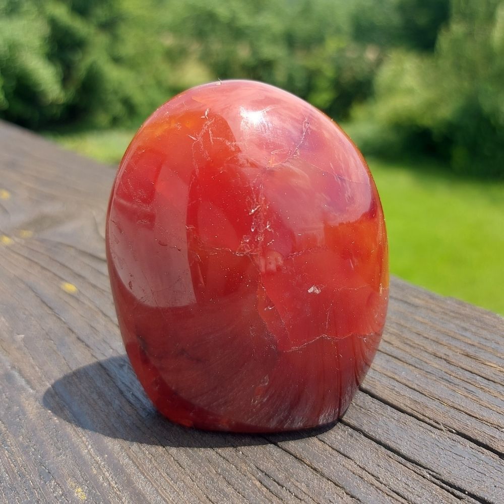 Seelenstein-Karneol-Freiform