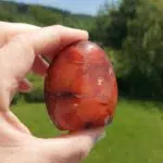 Seelenstein-Karneol-Freiform