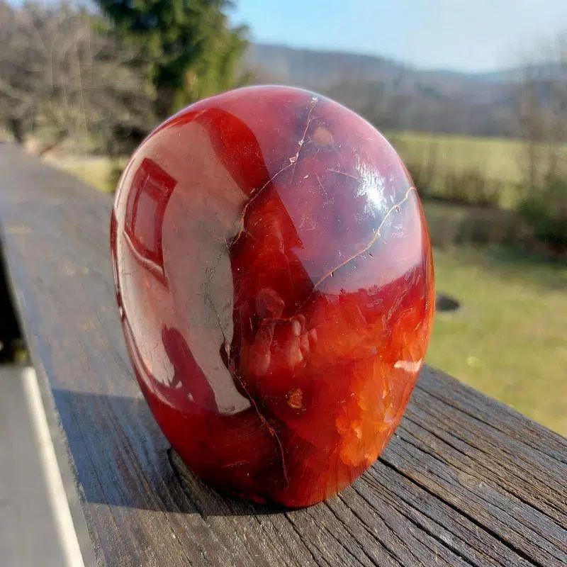 Seelenstein-Karneol-Freiform Seelenstein-Karneol-Freiform