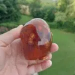 Seelenstein-Karneol-Freiform