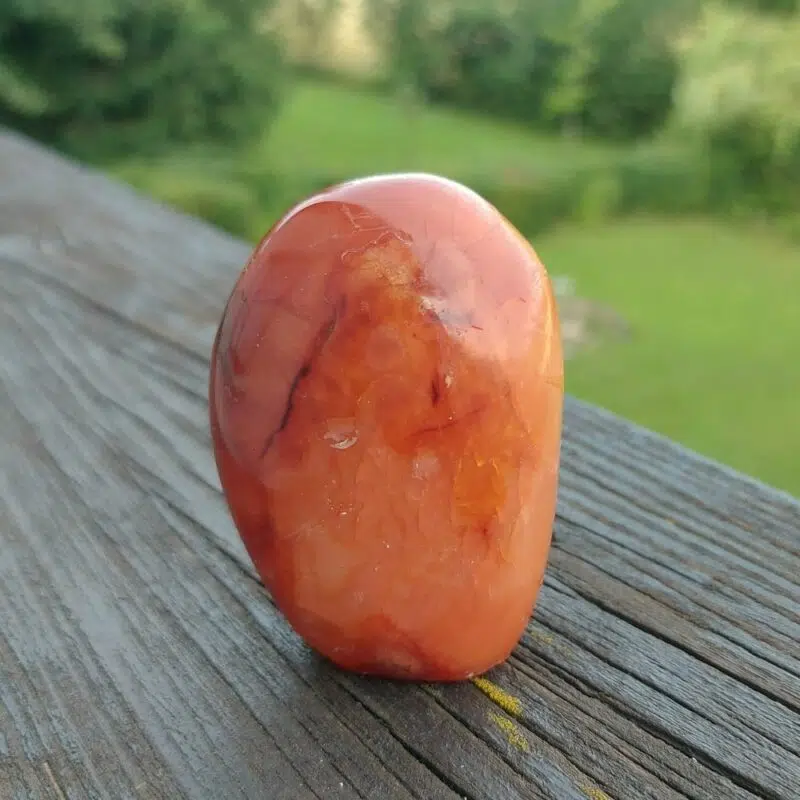 Seelenstein-Karneol-Freiform