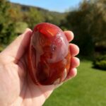 Seelenstein-Karneol-Spitze