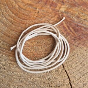 Seelenstein-Lederband-beige