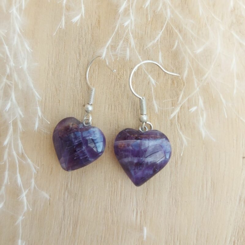 Seelenstein-Ohrringe-Amethyst-Herzen