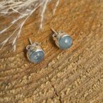 Seelenstein-Ohrringe-Aquamarin-Silber-Stecker-rund