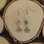 Seelenstein-Ohrringe-Bergkristall-Amethyst-Perlen2 Seelenstein-Ohrringe-Bergkristall-Amethyst-Perlen