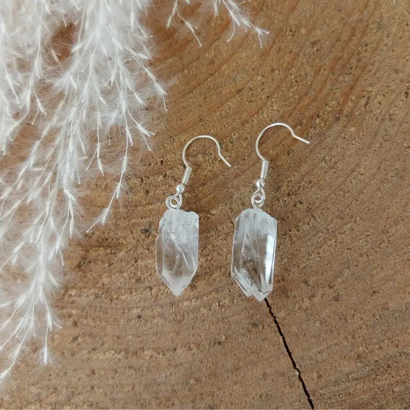 Seelenstein-Ohrringe-Bergkristall-Rohstein3 Seelenstein-Ohrringe-Bergkristall-Rohstein