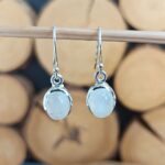 Seelenstein-Ohrringe-Mondstein-oval-Silber