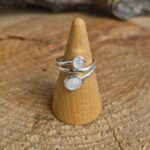Seelenstein-Ring-2er-Mondstein-Silber