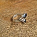 Seelenstein-Ring-2er-Onyx-Silber