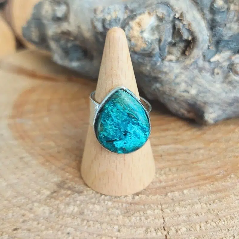 Seelenstein-Ring-Chrysokoll