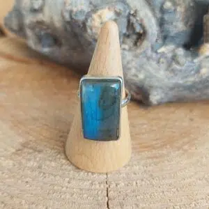 Seelenstein-Ring-Labradorit