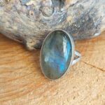 Seelenstein-Ring-Labradorit