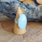 Seelenstein-Ring-Mondstein-Silber