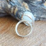 Seelenstein-Ring-Mondstein-Silber