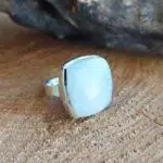 Seelenstein-Ring-Mondstein-Silber