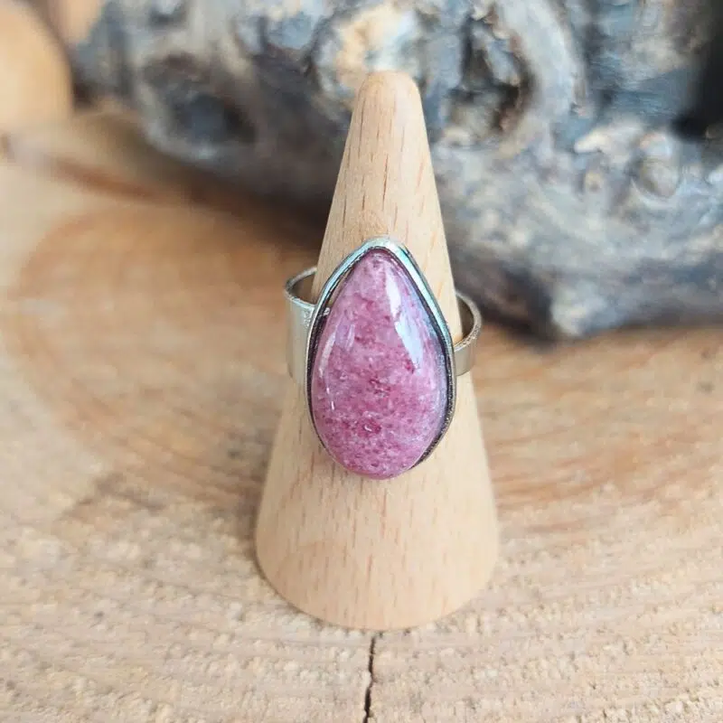 Seelenstein-Ring-Rhodonit