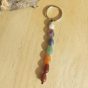 Seelenstein-Schlüsselanhänger-Chakra-Tropfen