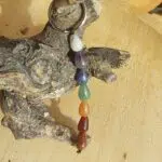 Seelenstein-Schlüsselanhänger-Chakra-Tropfen