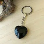 Seelenstein-Schlüsselanhänger-Obsidian-Herz3 Seelenstein-Schlüsselanhänger-Obsidian-Herz