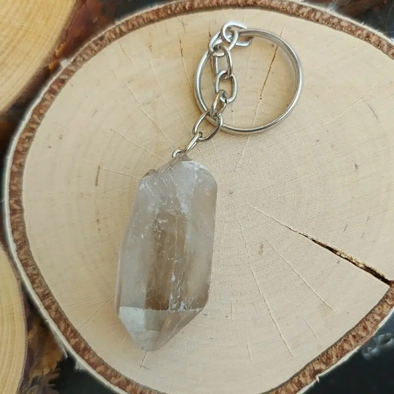 Seelenstein-Schlüsselanhänger-Rauchquarz-Rohstein-Spitze1 Seelenstein-Schlüsselanhänger-Rauchquarz-Rohstein-Spitze