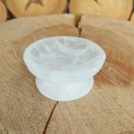 Seelenstein-Selenit-Kugelständer