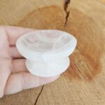 Seelenstein-Selenit-Kugelständer