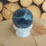 Seelenstein-Selenit-Kugelständer