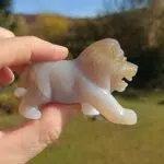 Seelenstein-Spezialstein-Achat-Löwe