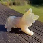 Seelenstein-Spezialstein-Achat-Wolf