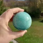 Seelenstein-Spezialstein-Amazonit-Kugel