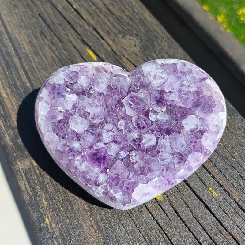 Seelenstein-Spezialstein-Amethyst-Herz