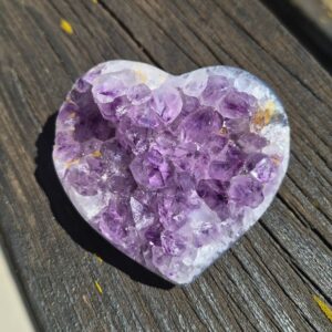 Seelenstein-Spezialstein-Amethyst-Herz