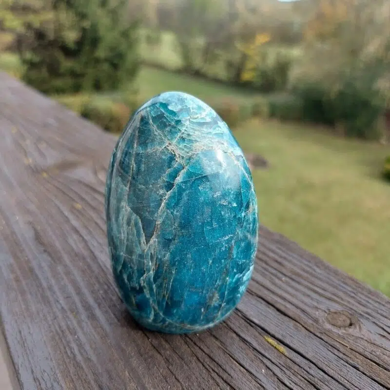 Seelenstein-Spezialstein-Apatit-Freiform