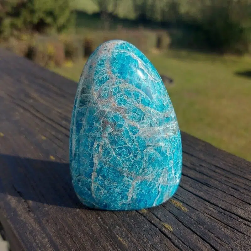 Seelenstein-Spezialstein-Apatit-Freiform