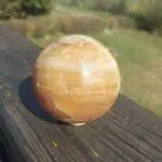 Seelenstein-Spezialstein-Aragonit-Kugel