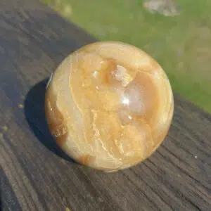 Seelenstein-Spezialstein-Aragonit-Kugel